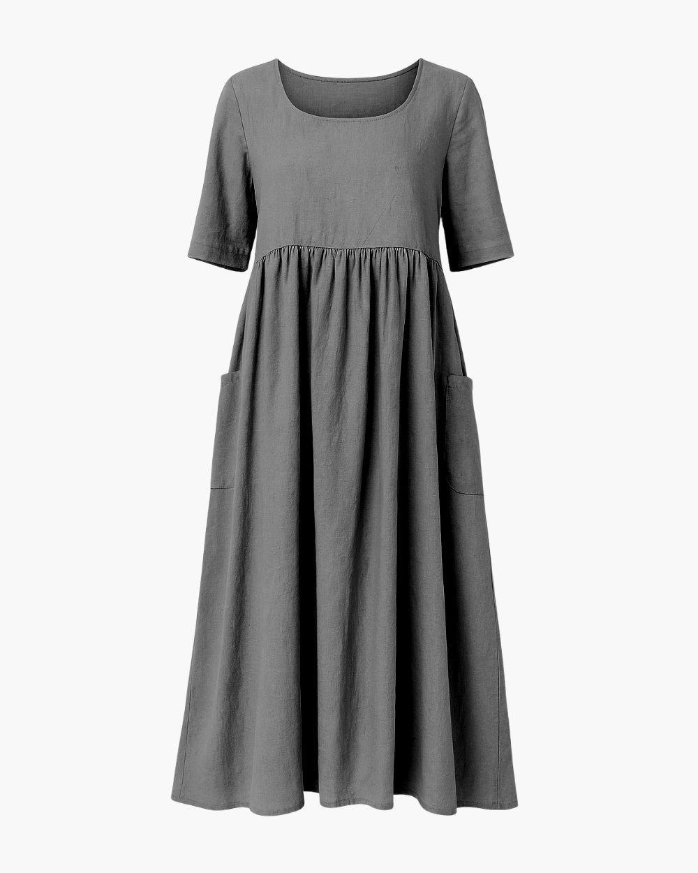 Ferlia - Vestito ampio midi con maniche