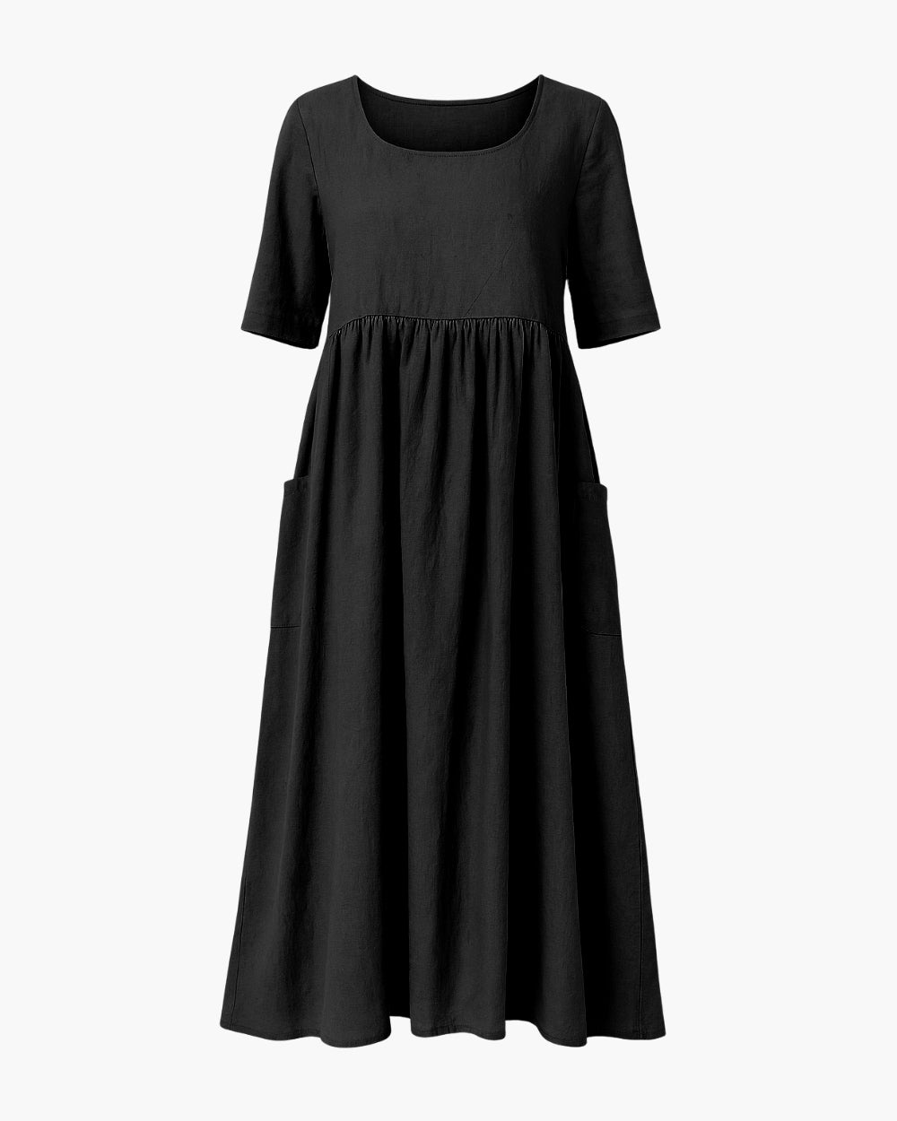 Ferlia - Vestito ampio midi con maniche