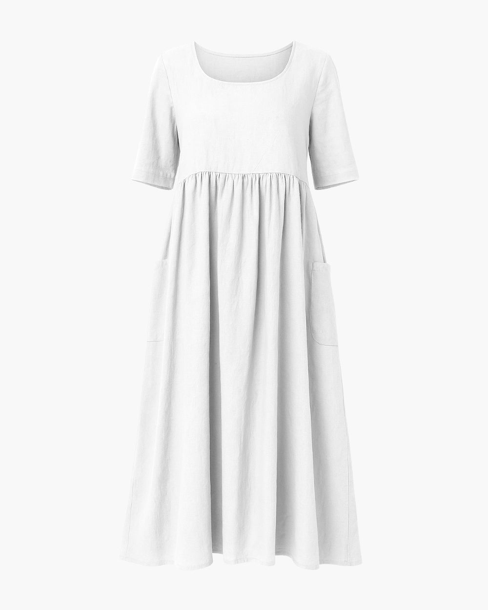 Ferlia - Vestito ampio midi con maniche