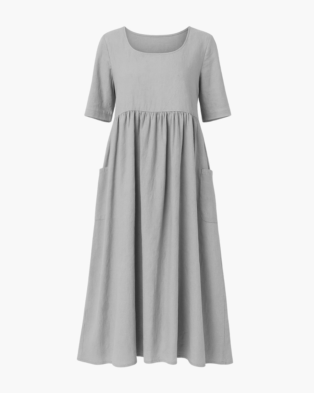 Ferlia - Vestito ampio midi con maniche