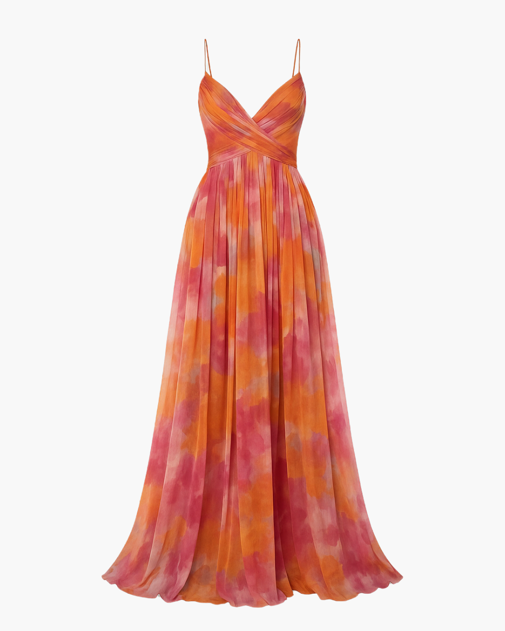 Virela - Vestito lungo con spalline sottili