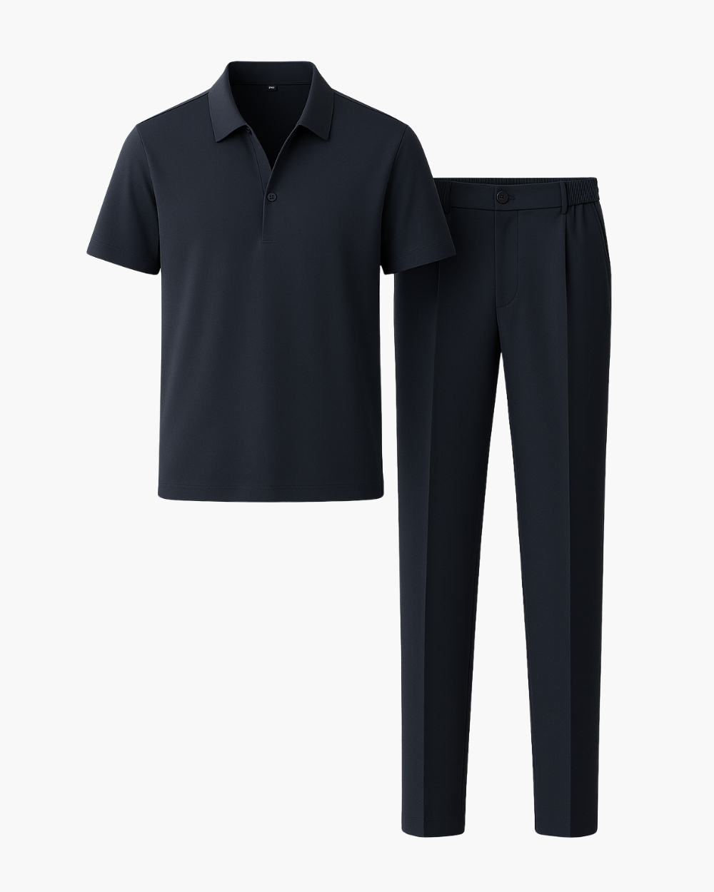 Galero Polo slim con pantaloni dritti