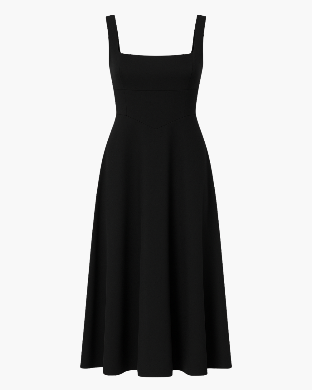 Joliva - Vestito midi svasato