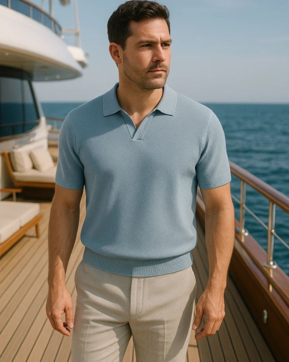 Anzio - polo maglia slim