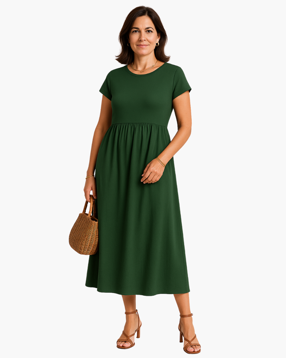 Novari - Vestito midi svasato
