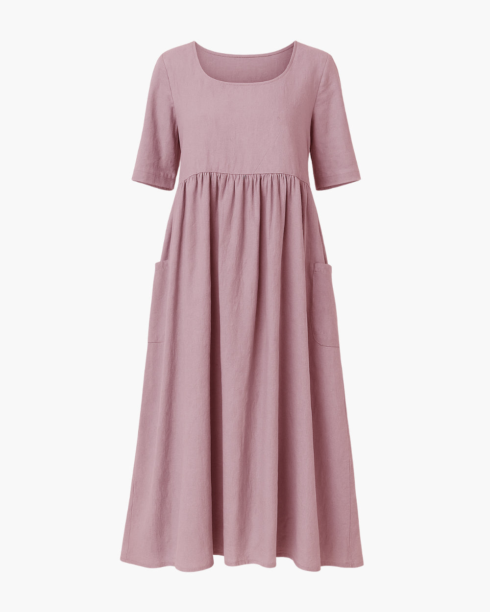 Ferlia - Vestito ampio midi con maniche